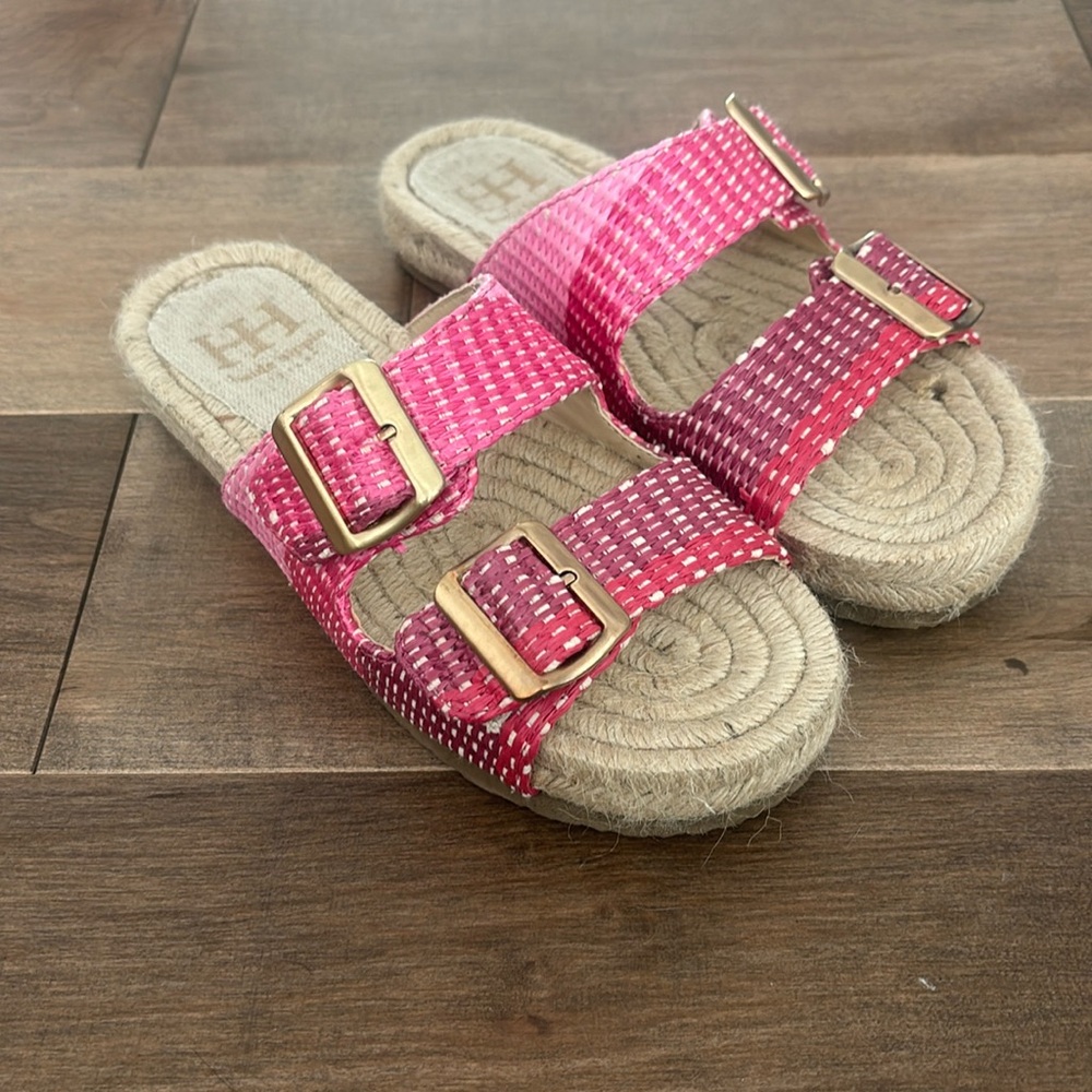 Haute Hippie Pink Tweed Snadals